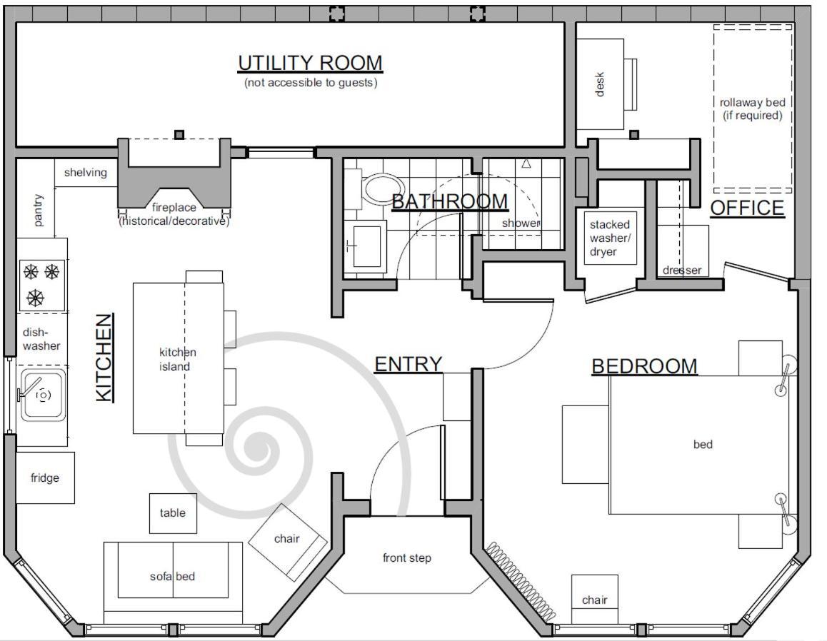 Koru Flat Apartment Dunedin Bagian luar foto